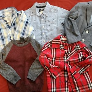 3T/4T toddler boy's dress shirts dress jacket